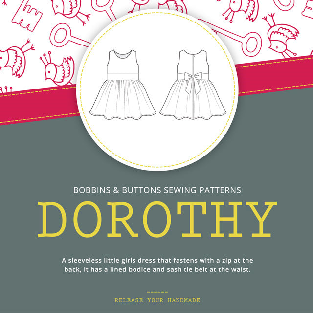 Bobbins and Buttons Dorothy Dress
