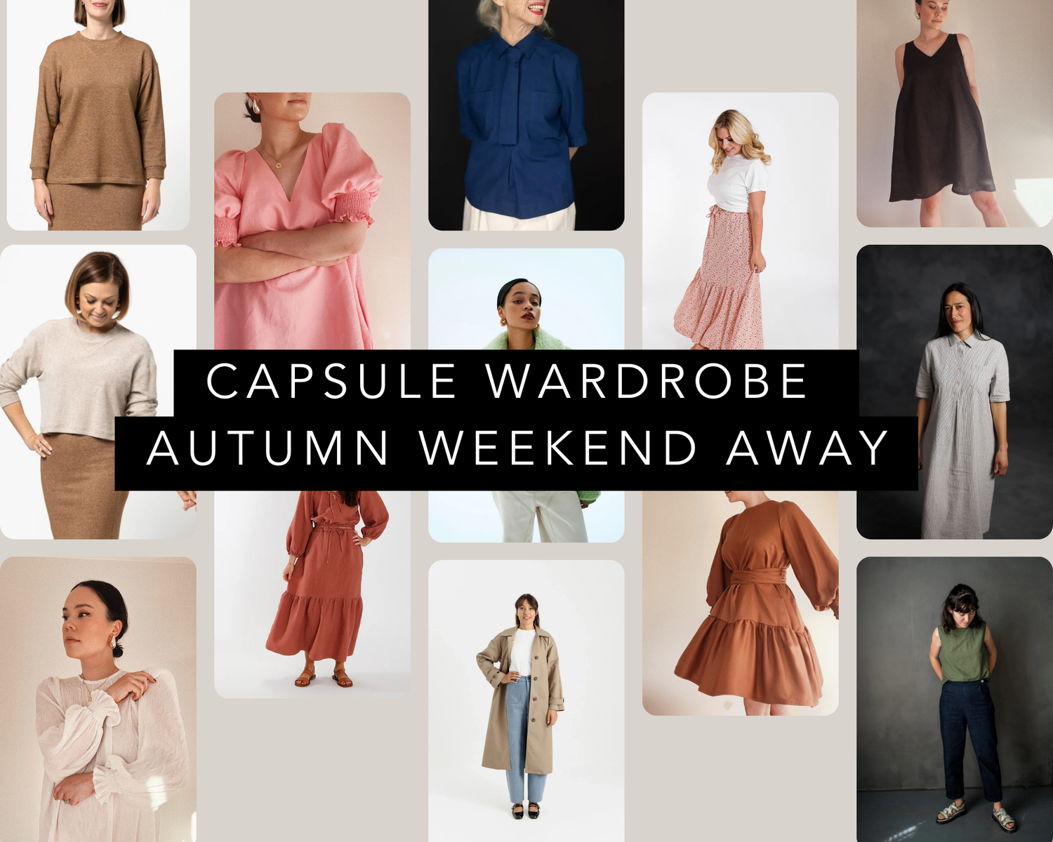 Capsule Wardrobe: Autumn Weekend Away