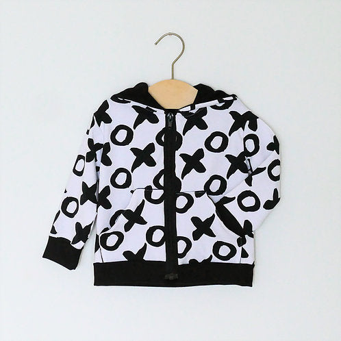 Elemeno Patterns Zip-Up Hoodie PDF