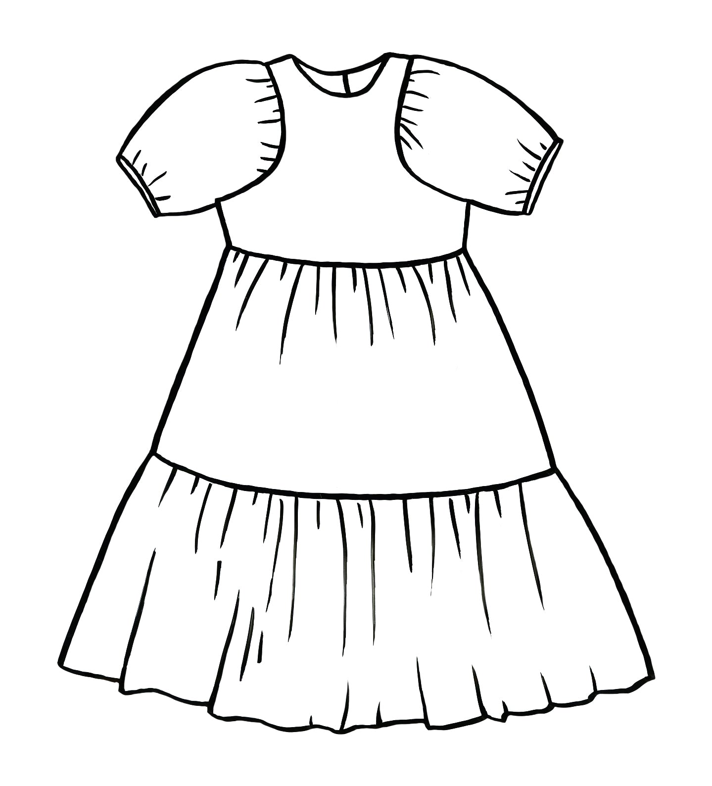 Sewing Patterns by Masin Cloud Dress