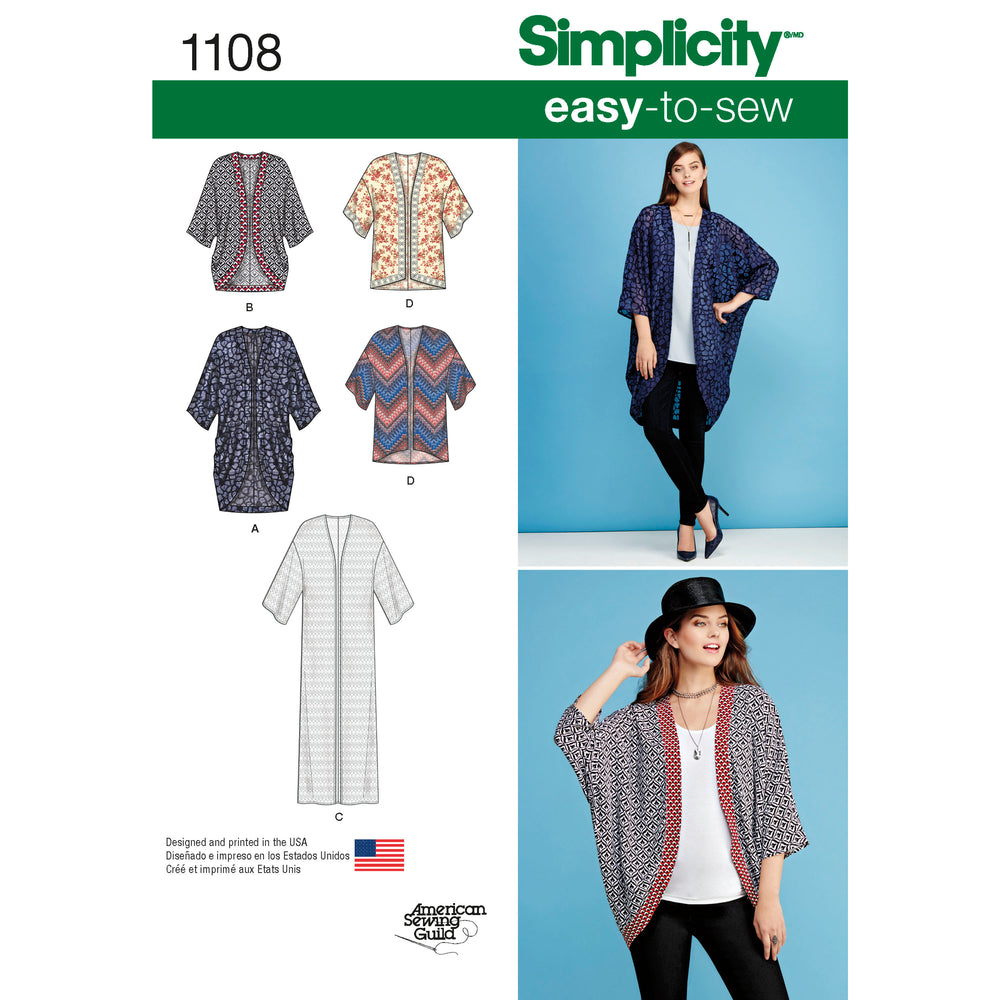 Simplicity Robes S1108