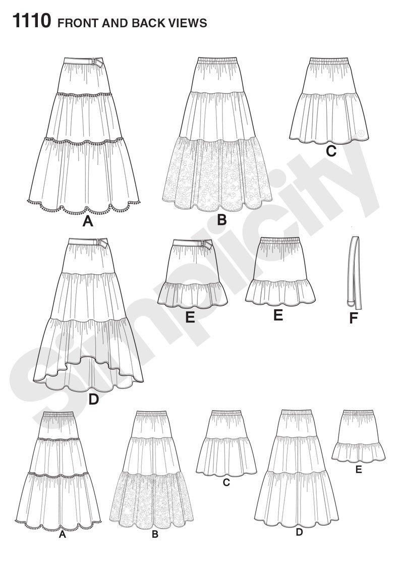 Simplicity Skirt S1110
