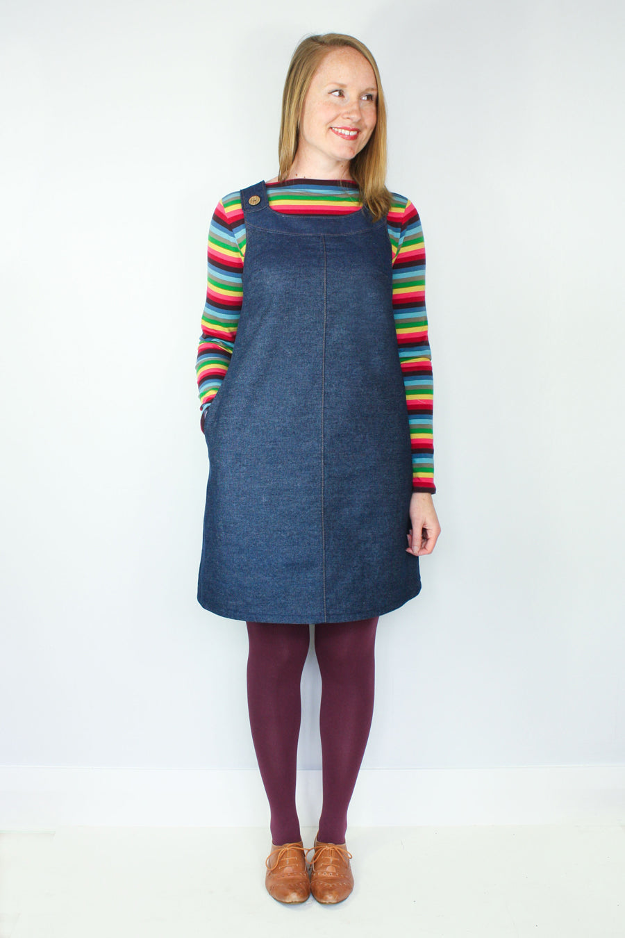 Jennifer Lauren Handmade Ivy Pinafore Dress