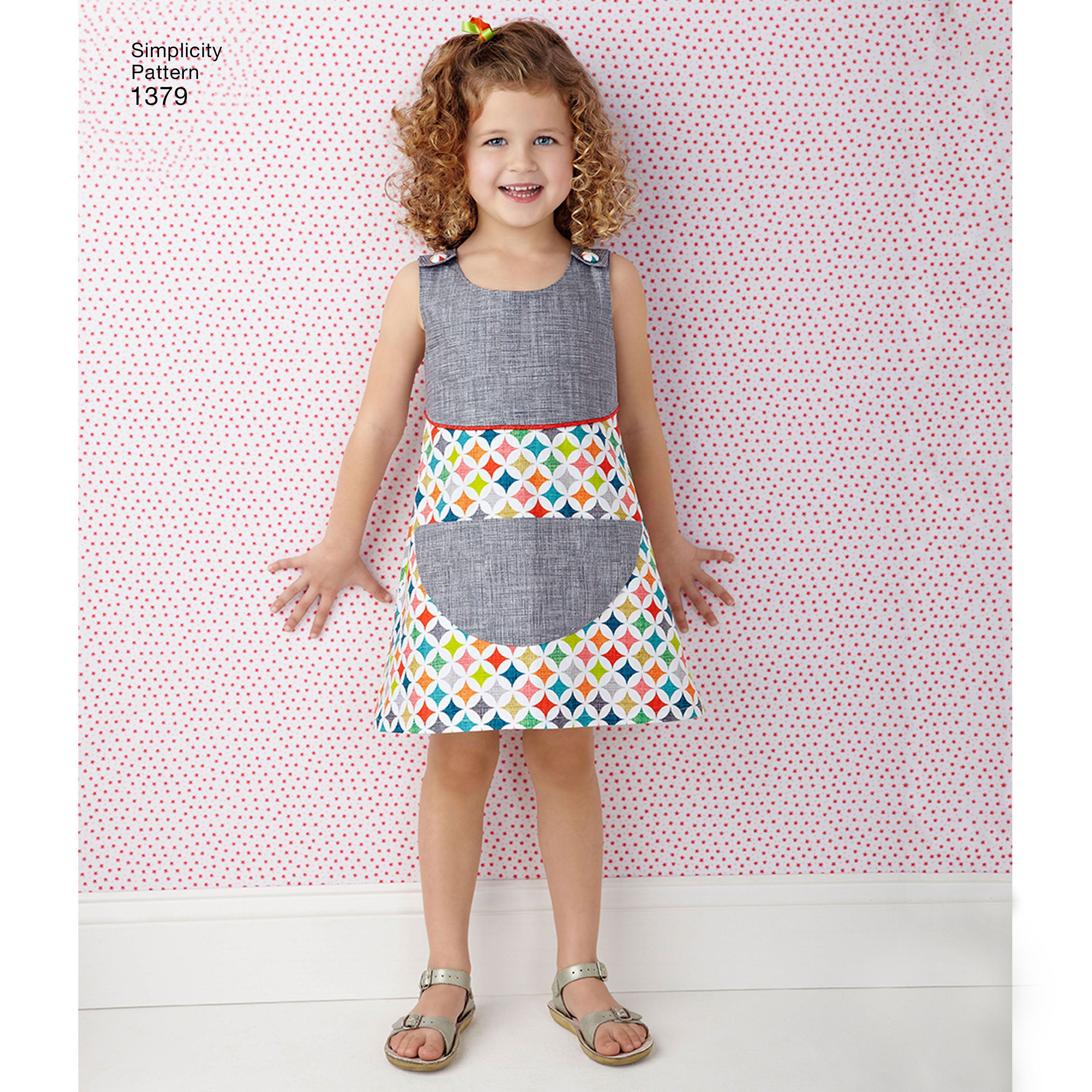 Simplicity Children's Dresses S1379