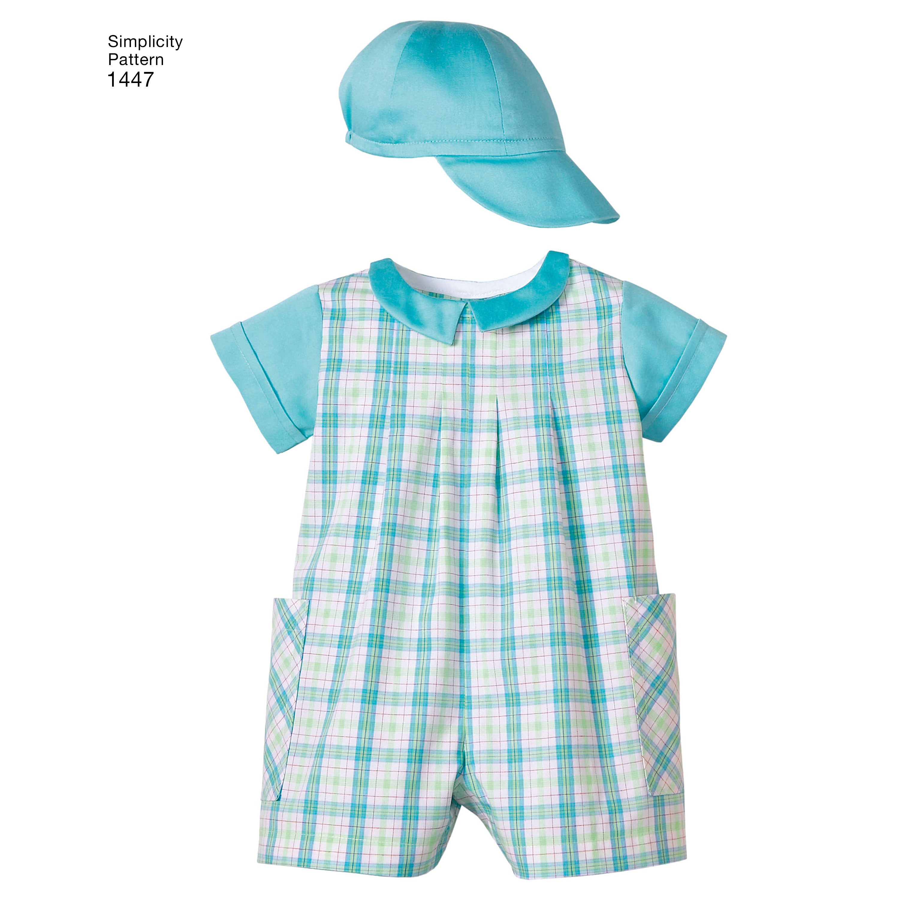 Suiページ Simplicity Babies' Outfits S1447 – The Fold Line