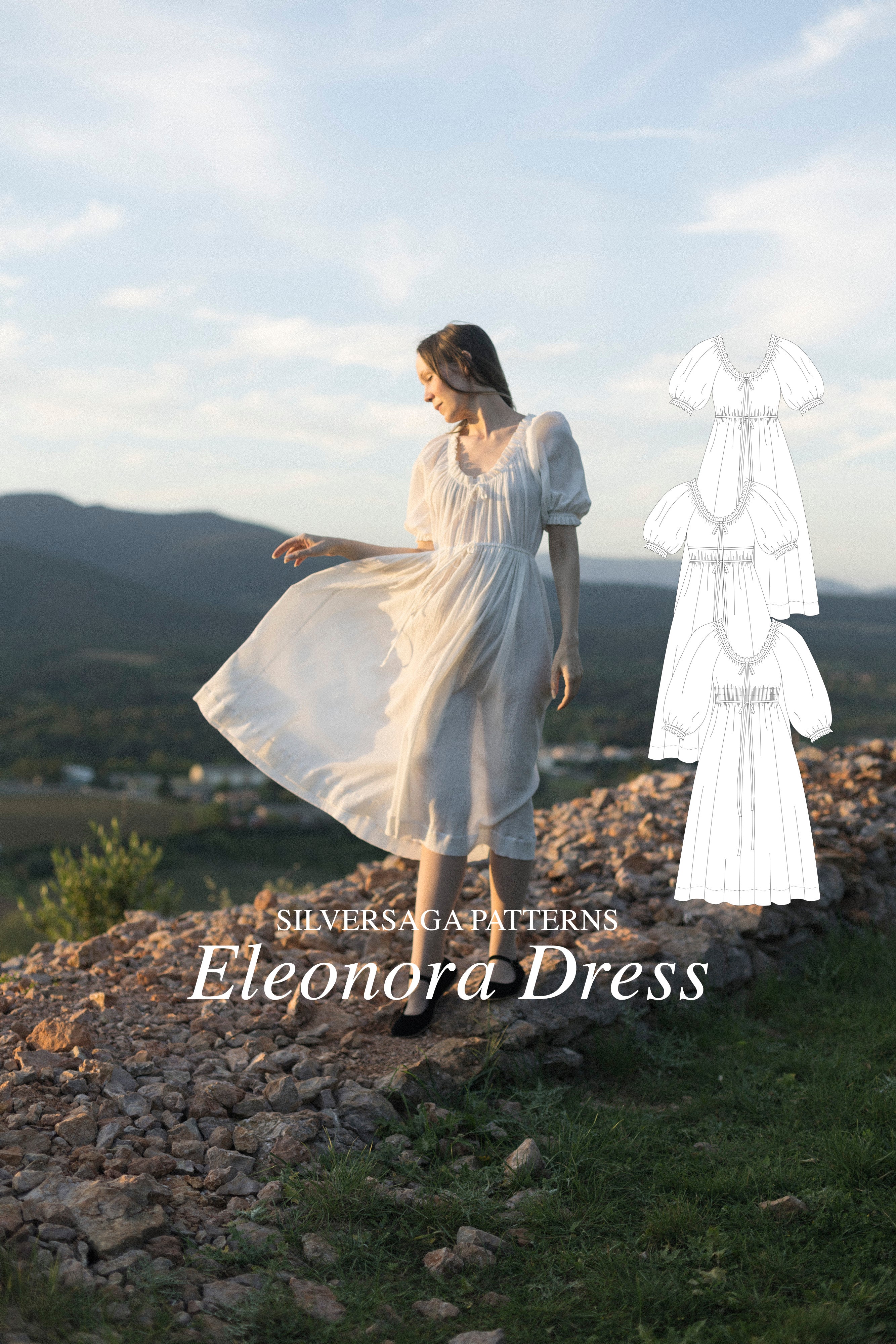 Silversaga Patterns Eleonora Dress