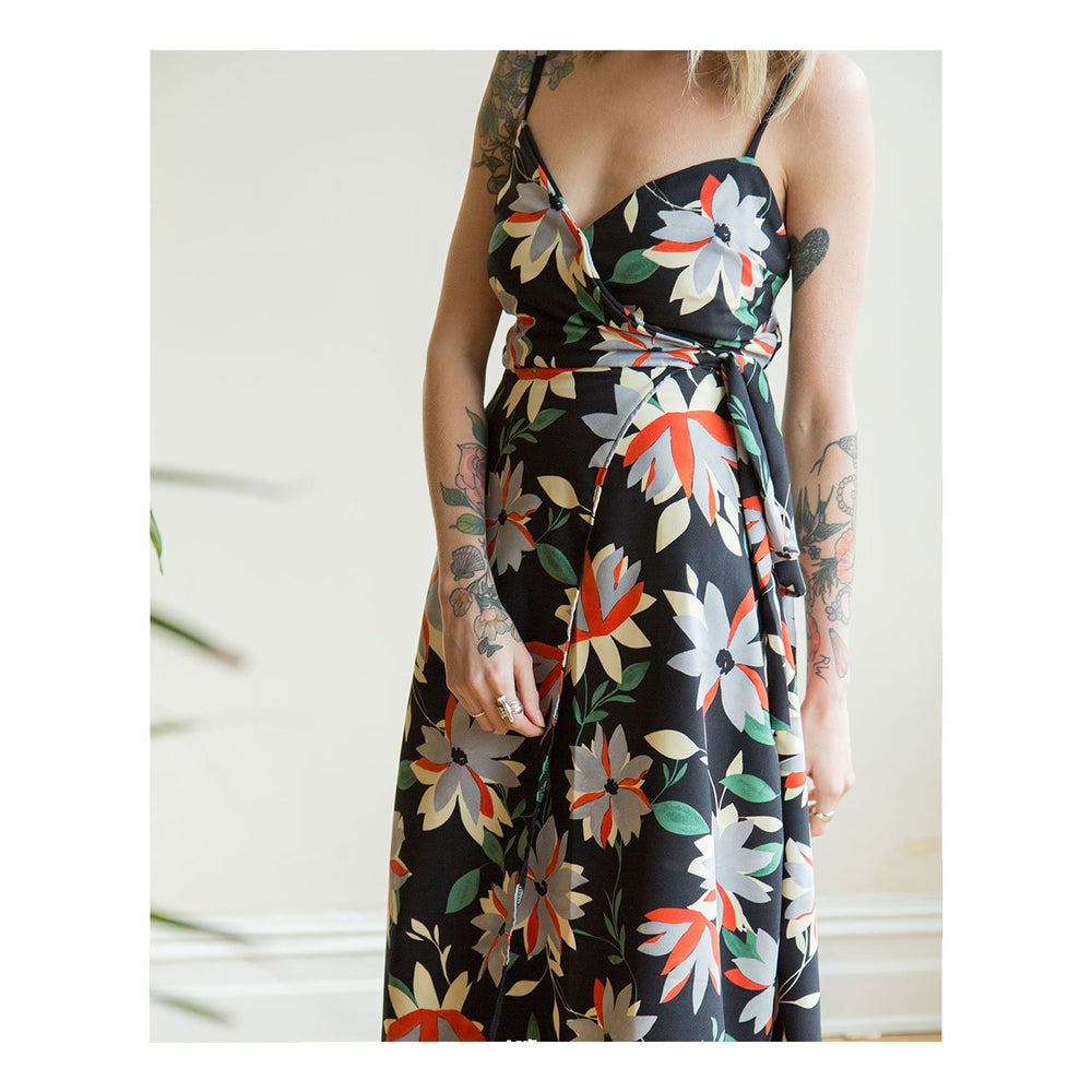 Workshop Sarah Pattern Hack: Strappy Wrap Dress PDF