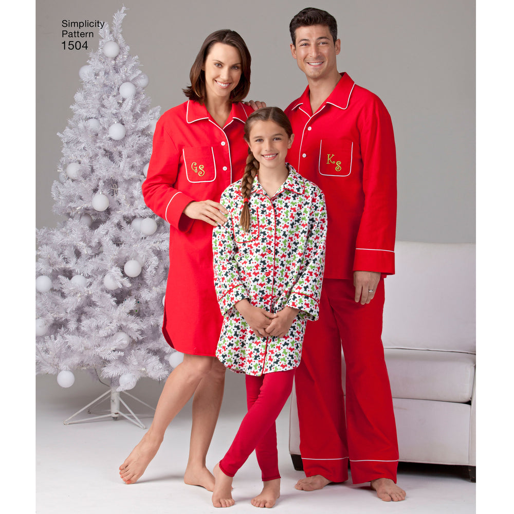 Simplicity Family Pyjama Set S1504