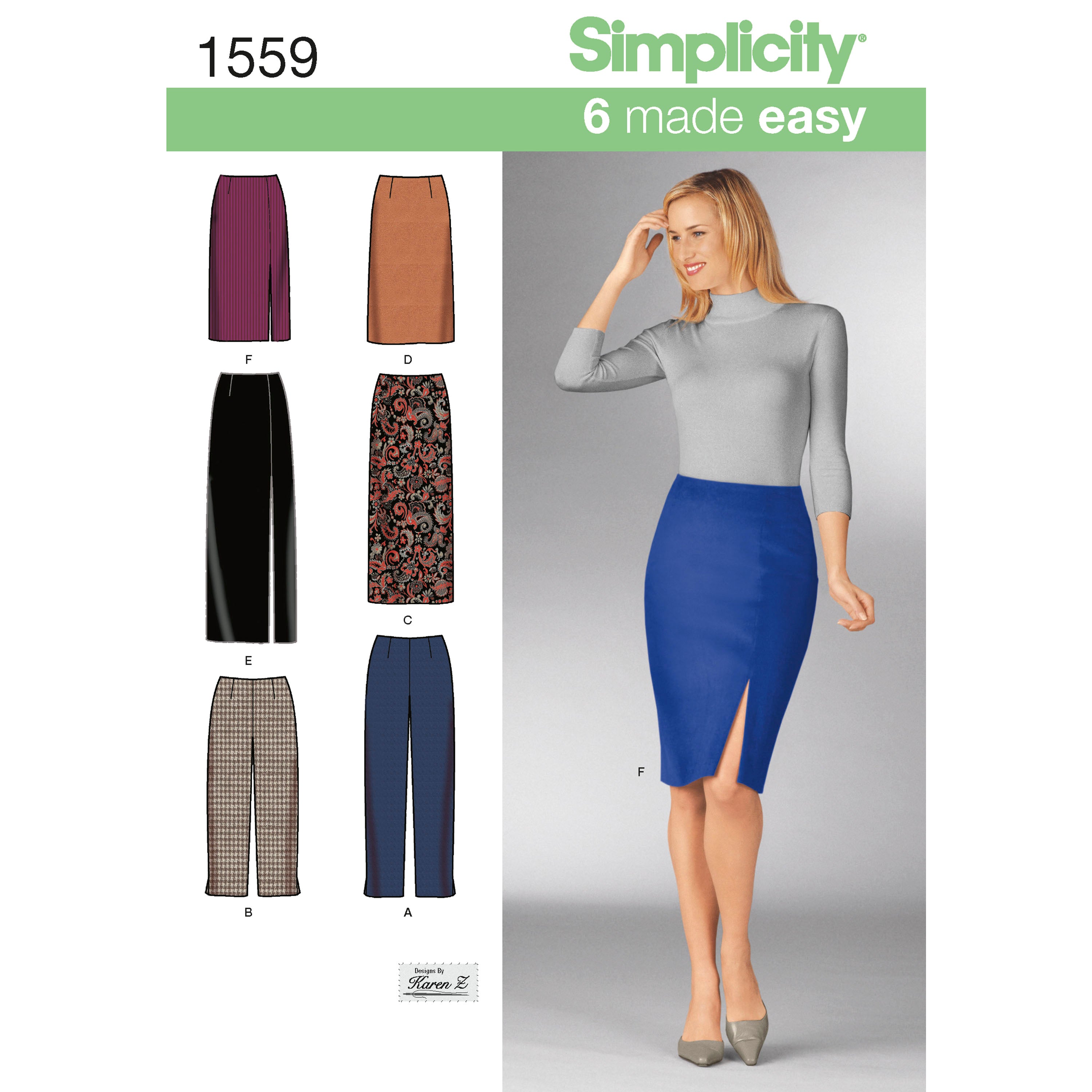 Simplicity Skirts and Trousers S1559