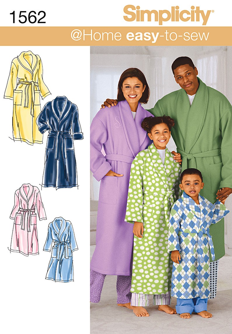 Simplicity Family Robes S1562