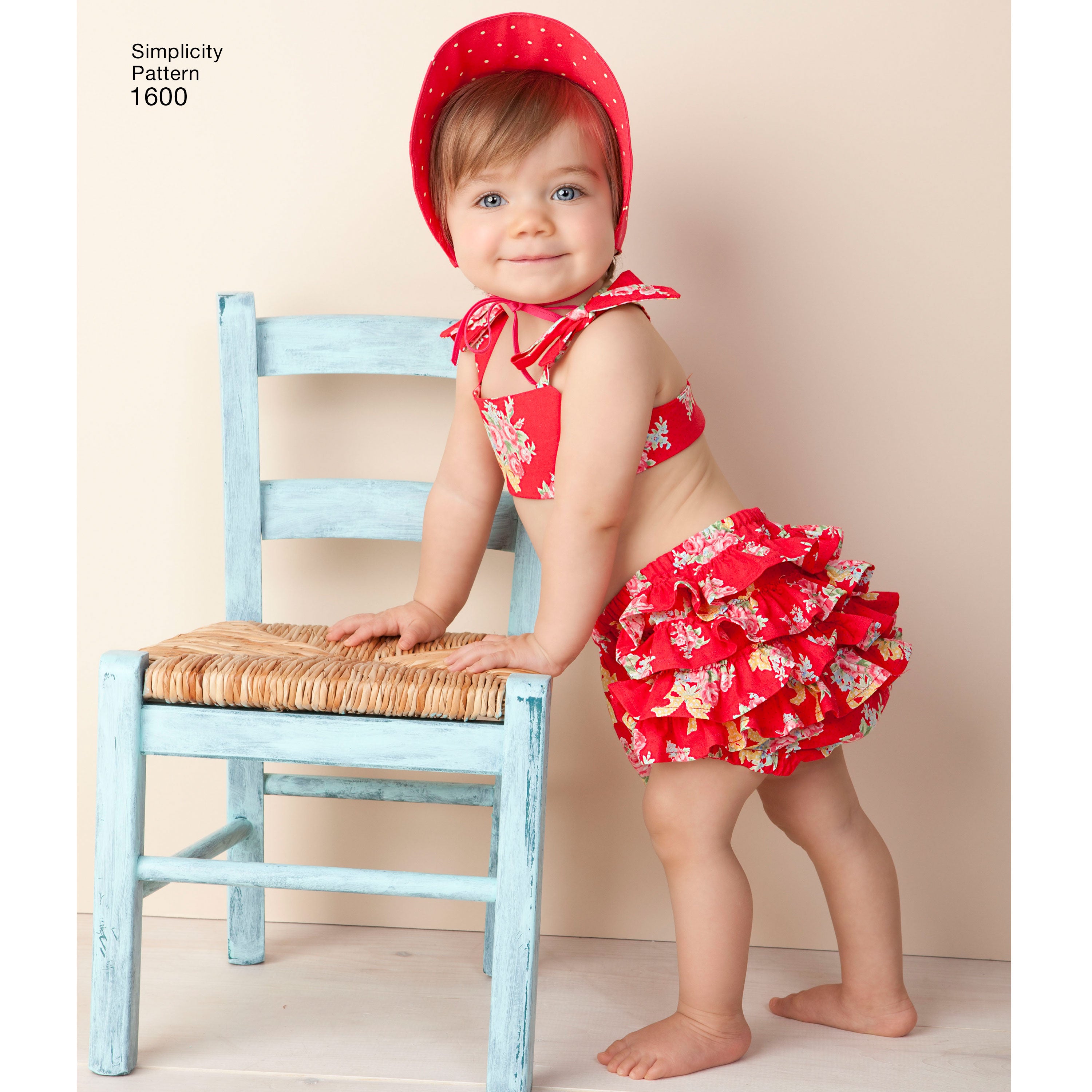 Simplicity Baby's Vintage Romper Set S1600