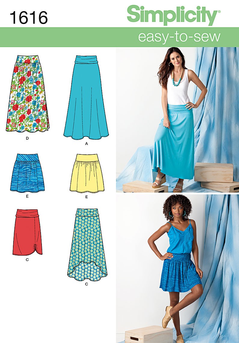 Simplicity Skirts S1616