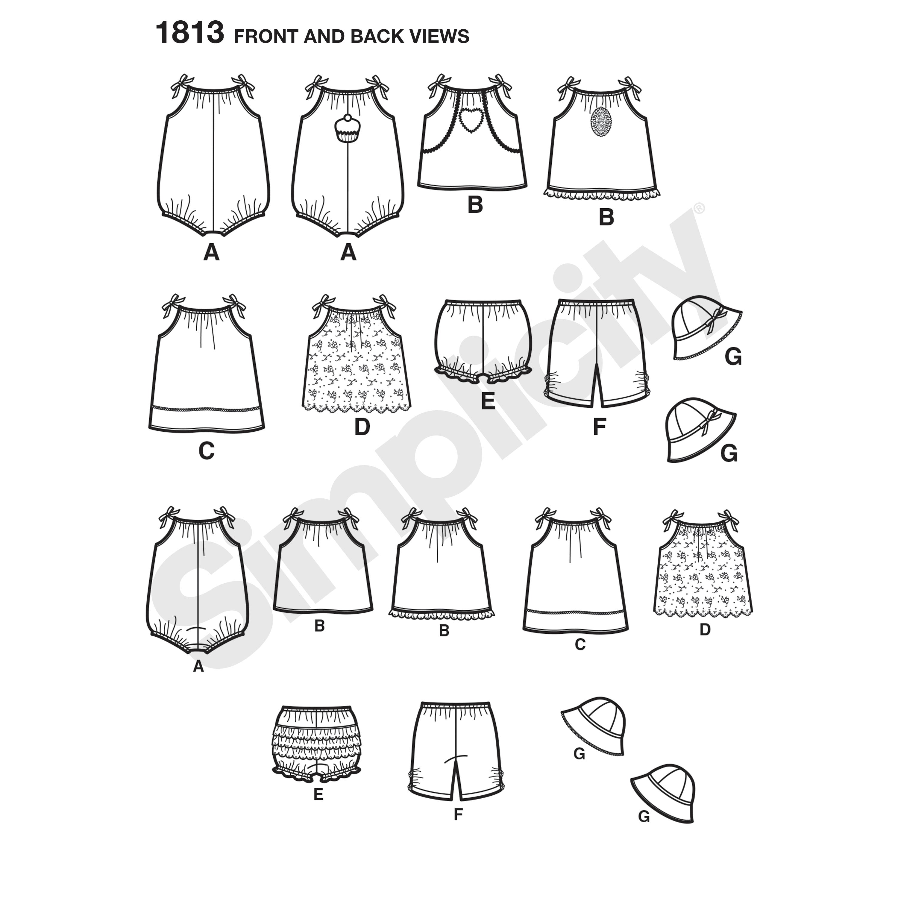Simplicity Vintage Dress and Outfits S1813