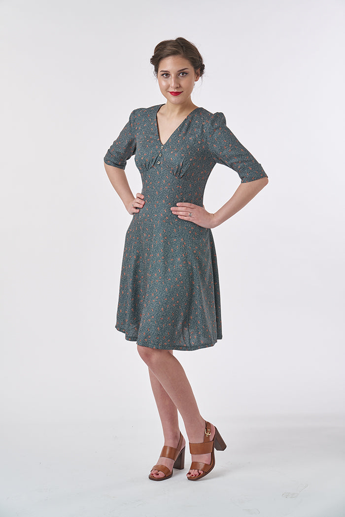 Sew Over It 1940s Tea Dress The Fold Line Sew Over It 1940s Tea Dress The Fold Line