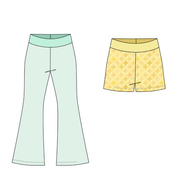 Sirena Patterns Nilma Palazzo Pants & Shorts