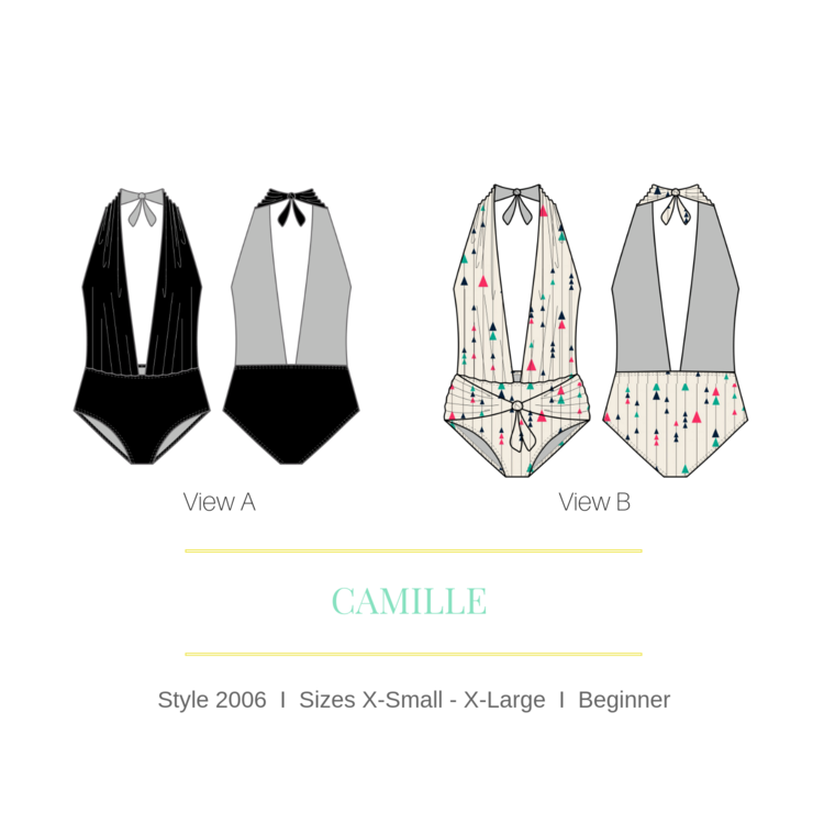 Sirena Patterns Camille Swimsuit