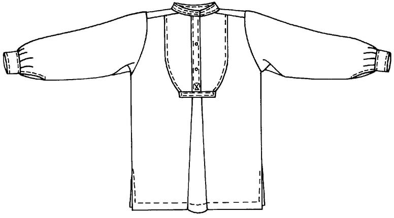 Folkwear 202 Unisex Victorian Shirt