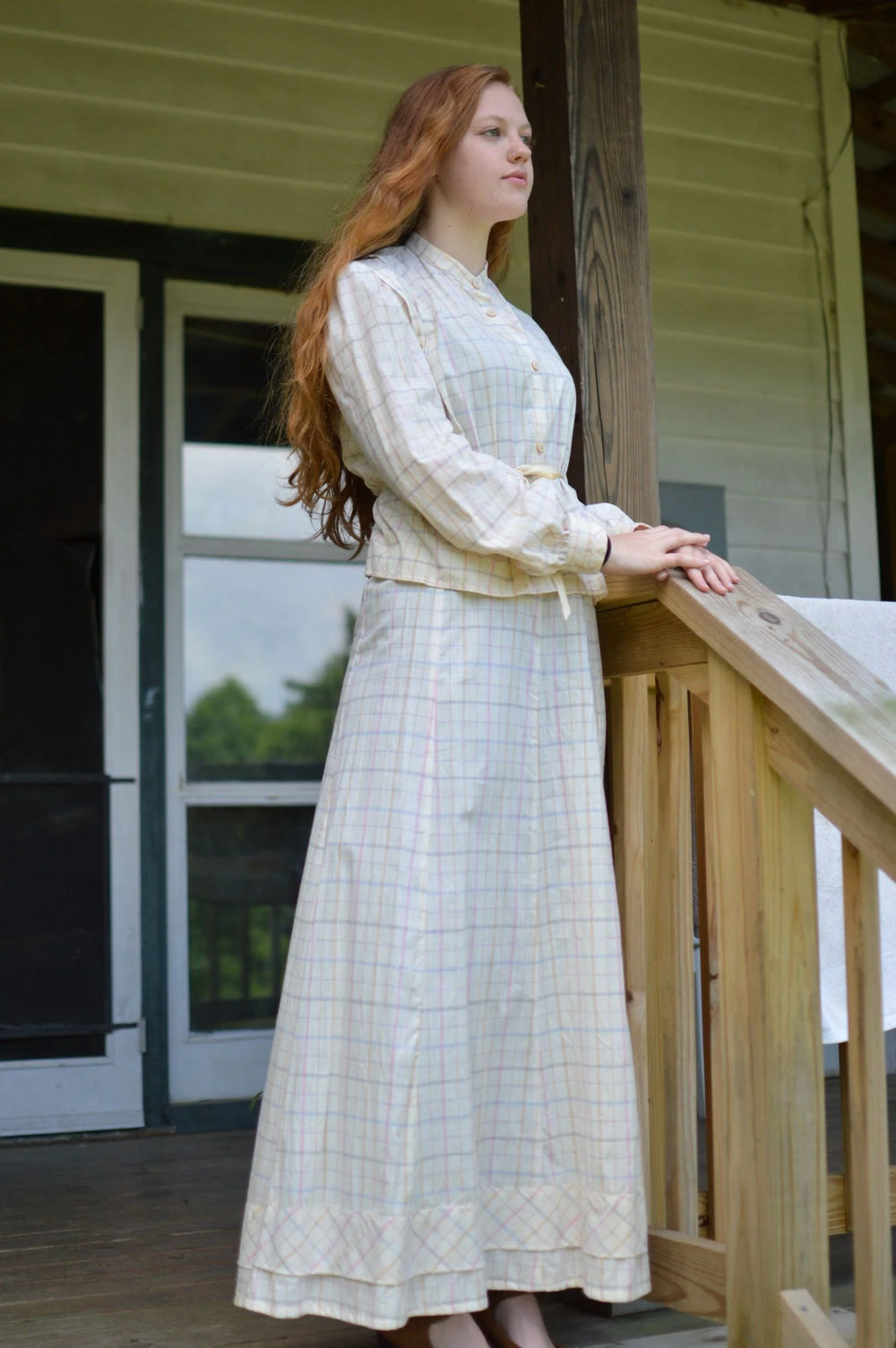 Folkwear 216 Schoolmistress Shirtwaist & Skirt