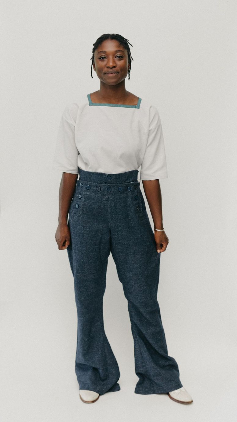 Sailor pants women discount
