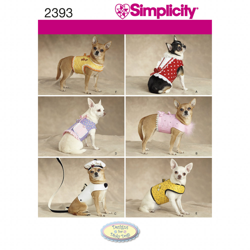 Simplicity Dog Coats S2393