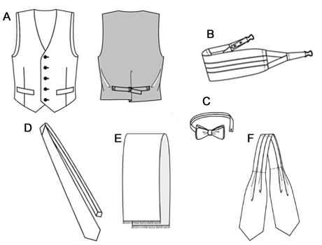Burda Men's Waistcoat and Accessories 3403