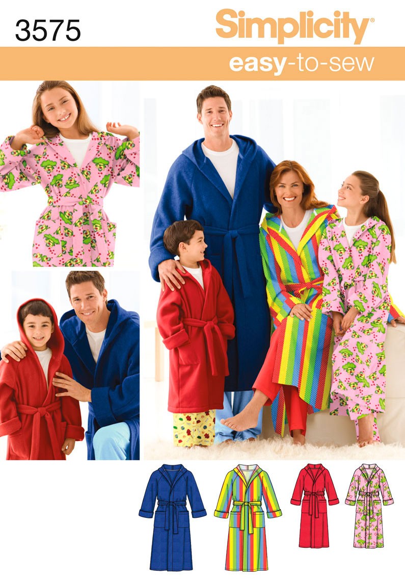 Simplicity Family Robes S3575