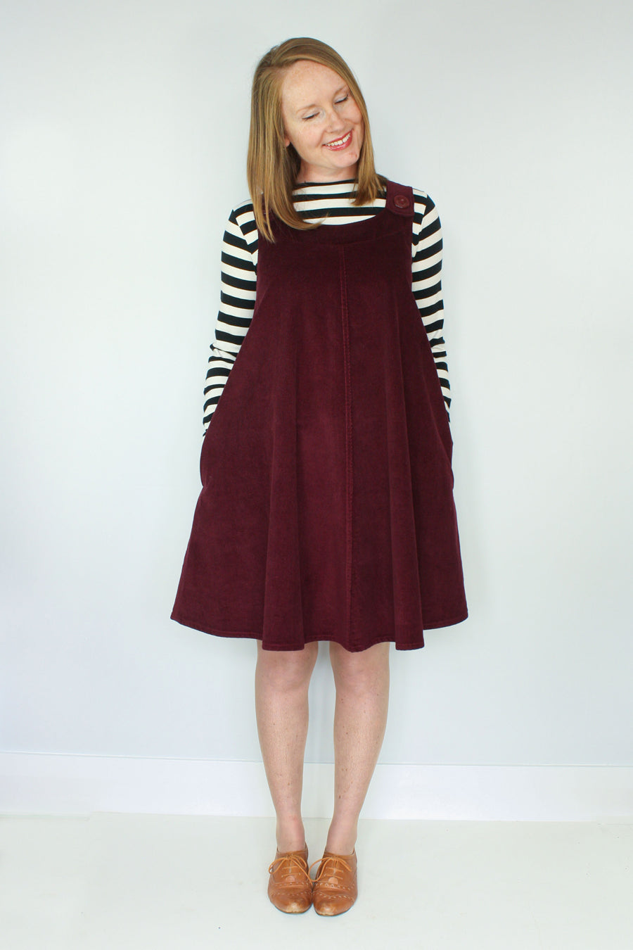 Jennifer Lauren Handmade Ivy Pinafore Dress