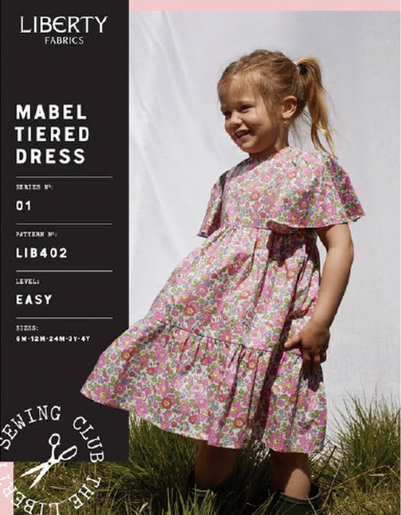 Liberty Sewing Patterns Mabel Tiered Dress