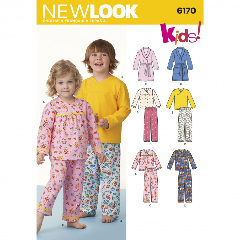 New Look Baby/Child Nightwear N6170