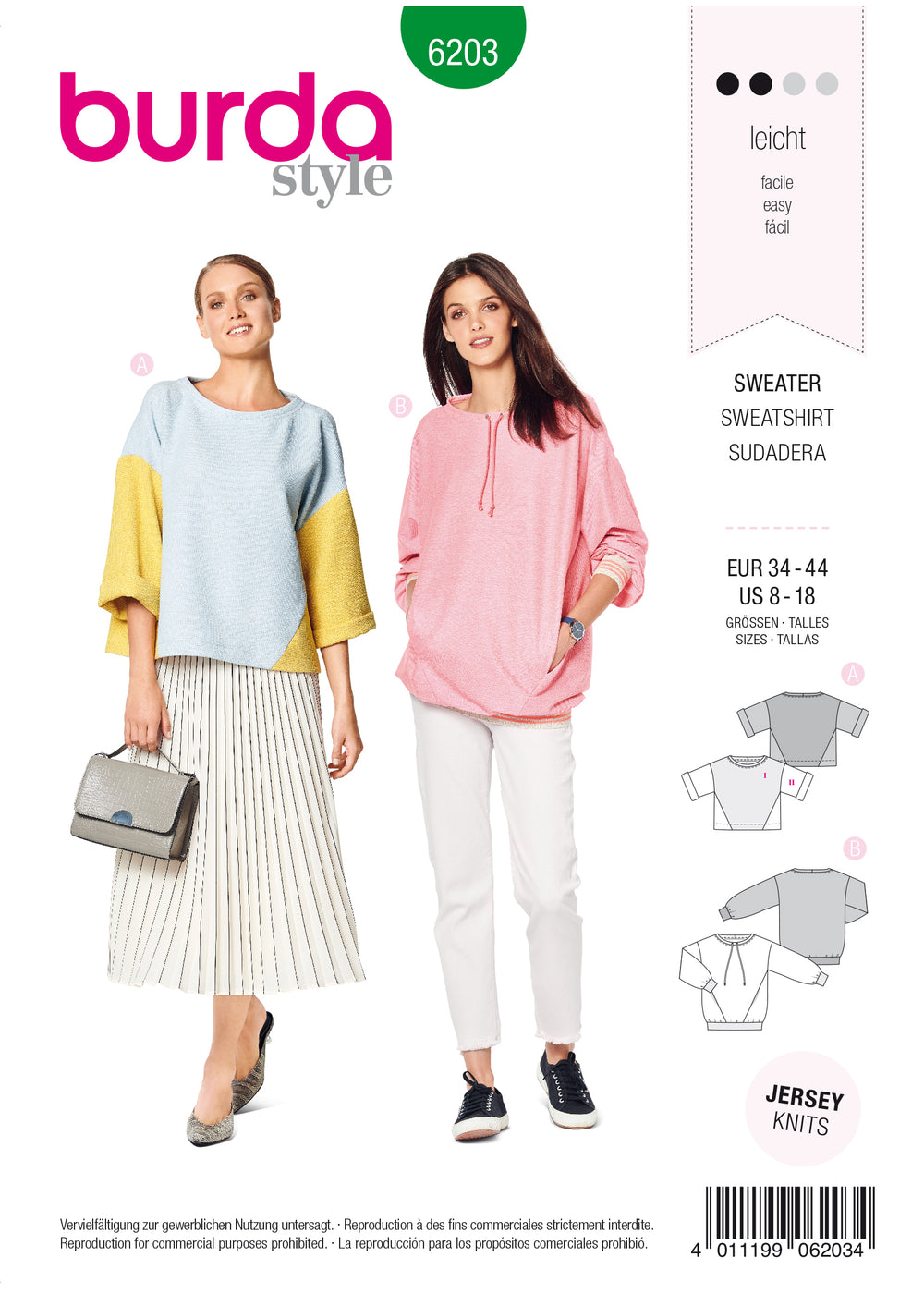 Burda Sweatshirt 6203