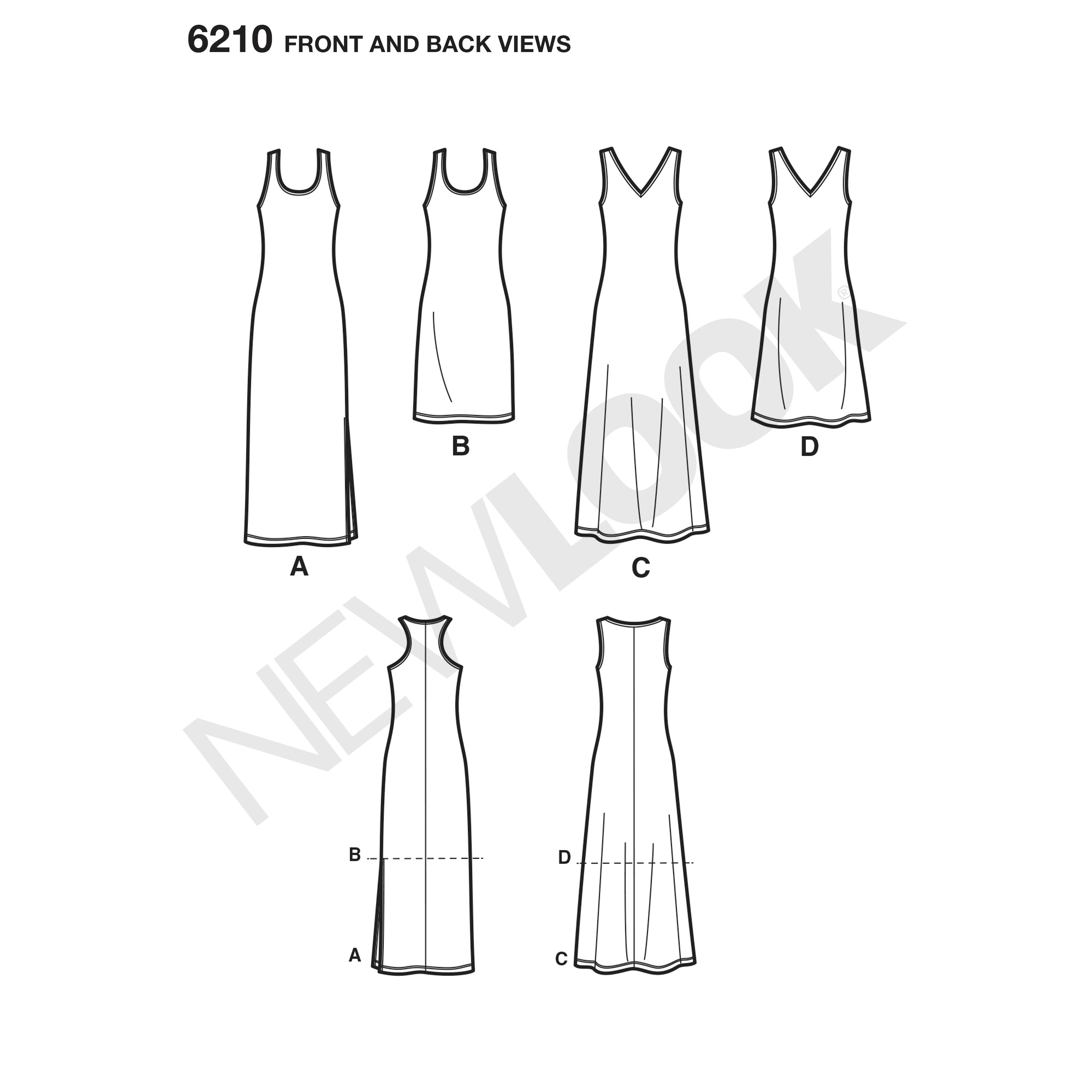 New Look Dresses N6210