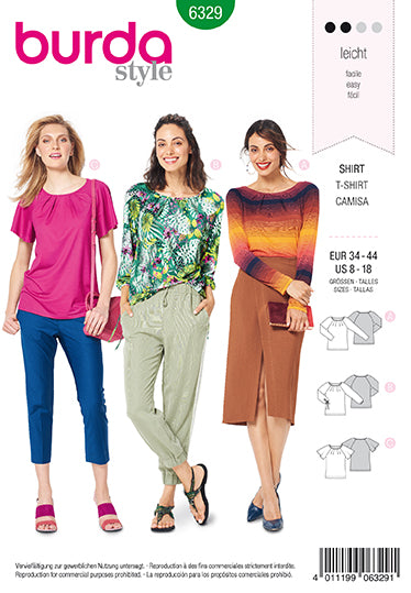 Burda Tops 6329