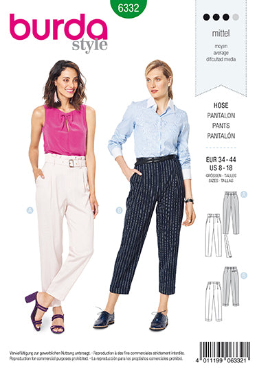 Burda Trousers 6332