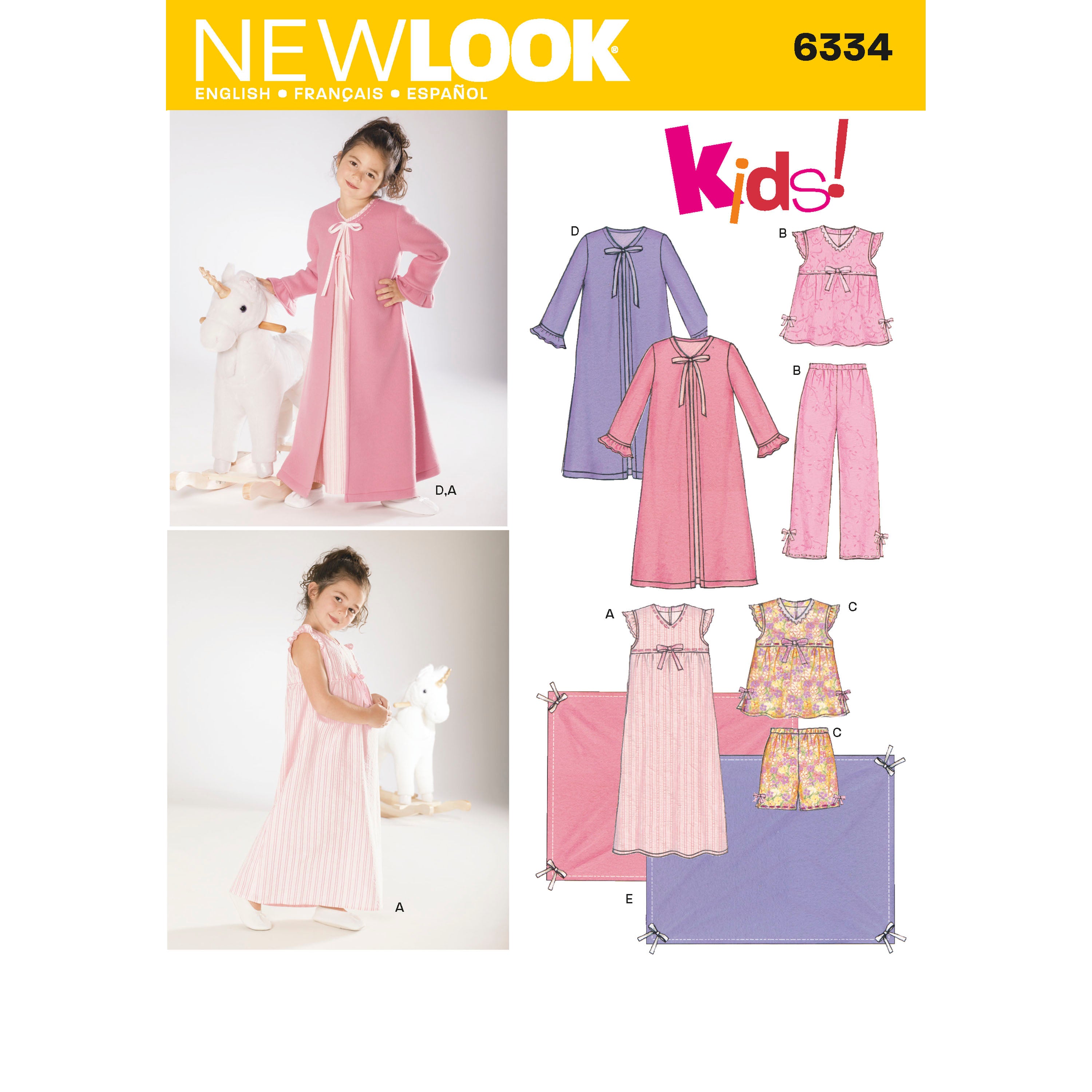 New Look Children's Nightwear N6334