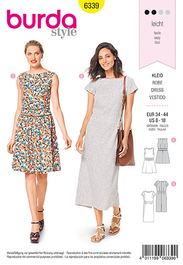 Burda Dresses 6339