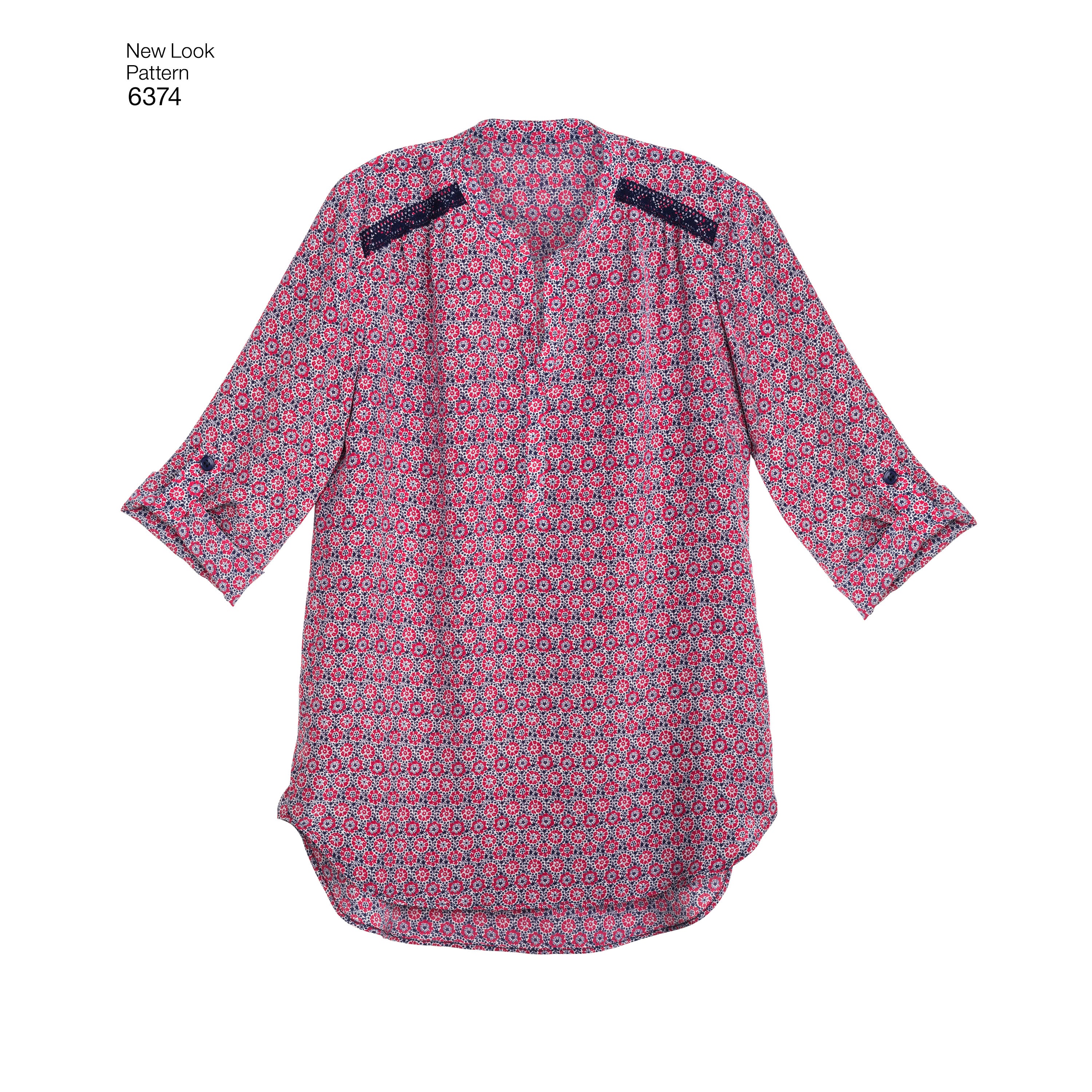 New Look Shirts N6374 – The Fold Line