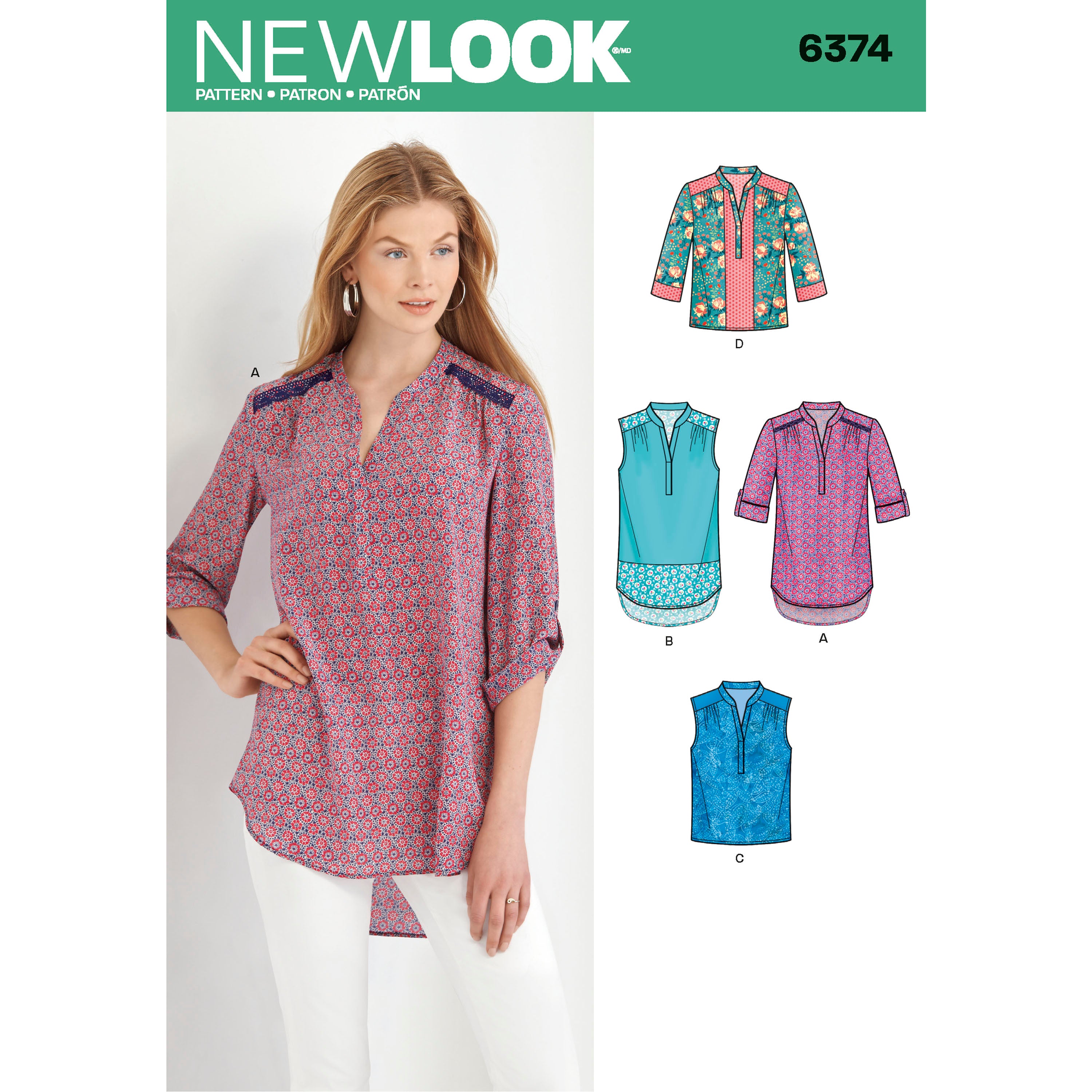 New Look Shirts N6374 – The Fold Line