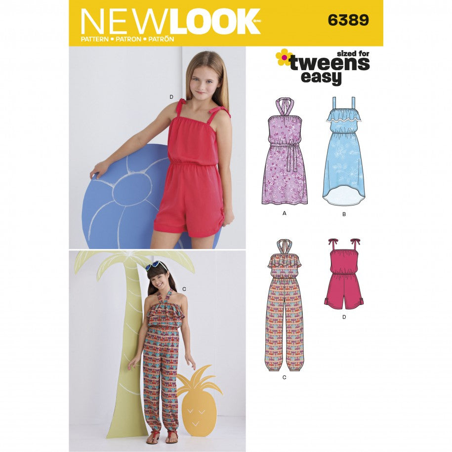 New Look Child Jumpsuit & Dress N6389
