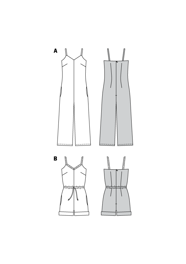 Burda Jumpsuit 6408