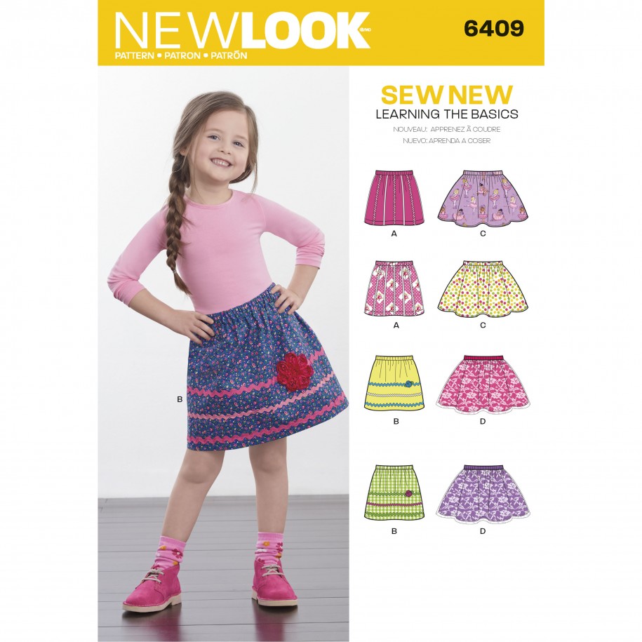 New Look Children's Skirts N6409