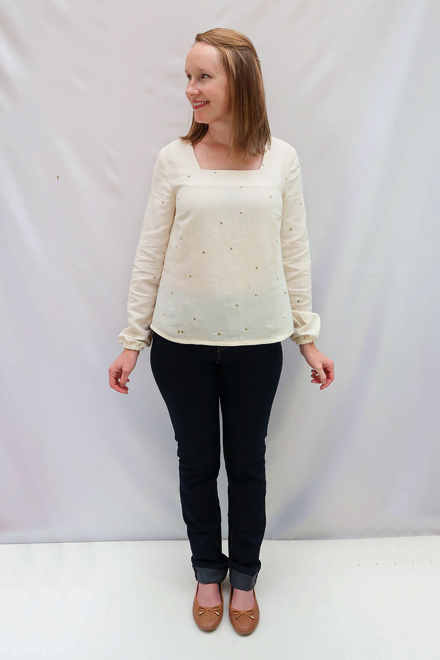 Jennifer Lauren Handmade Aisling Blouse