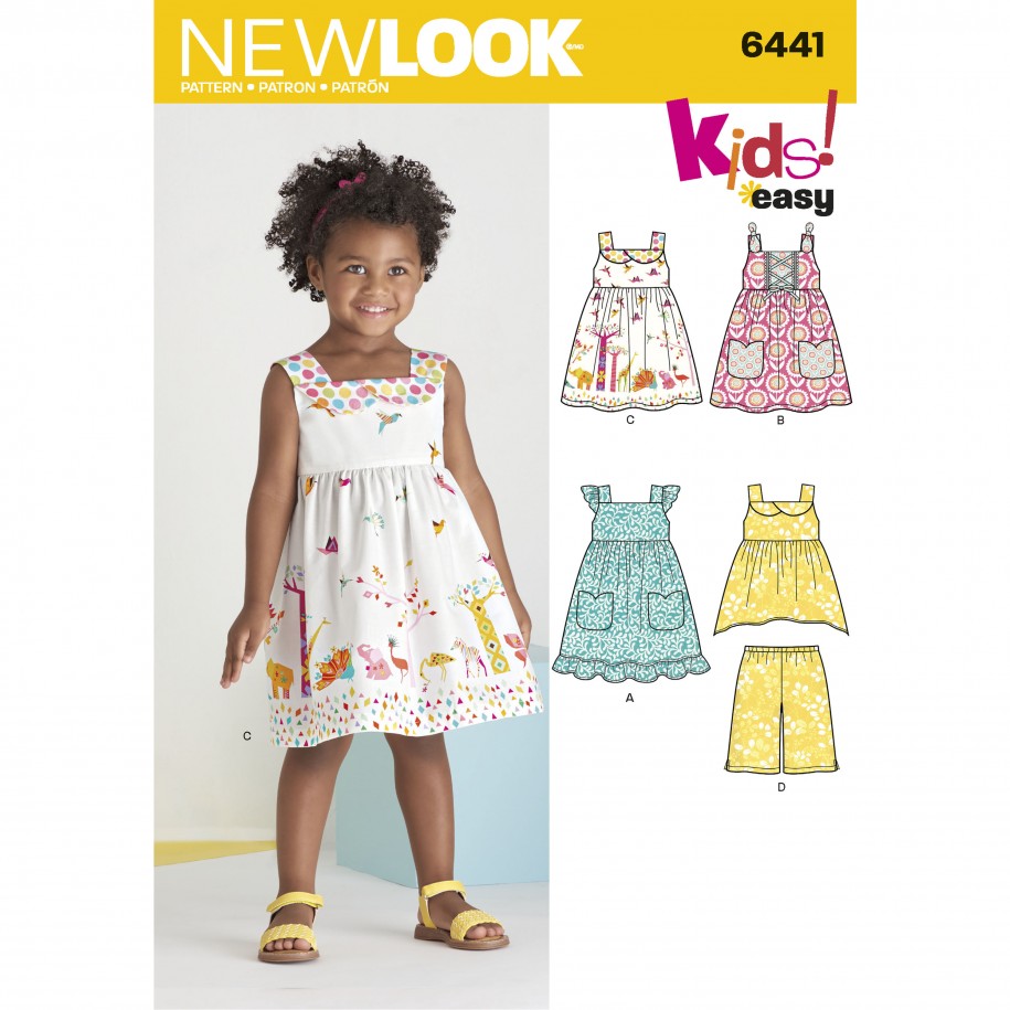 New Look Child Dresses Top Trousers N6441 The Fold Line