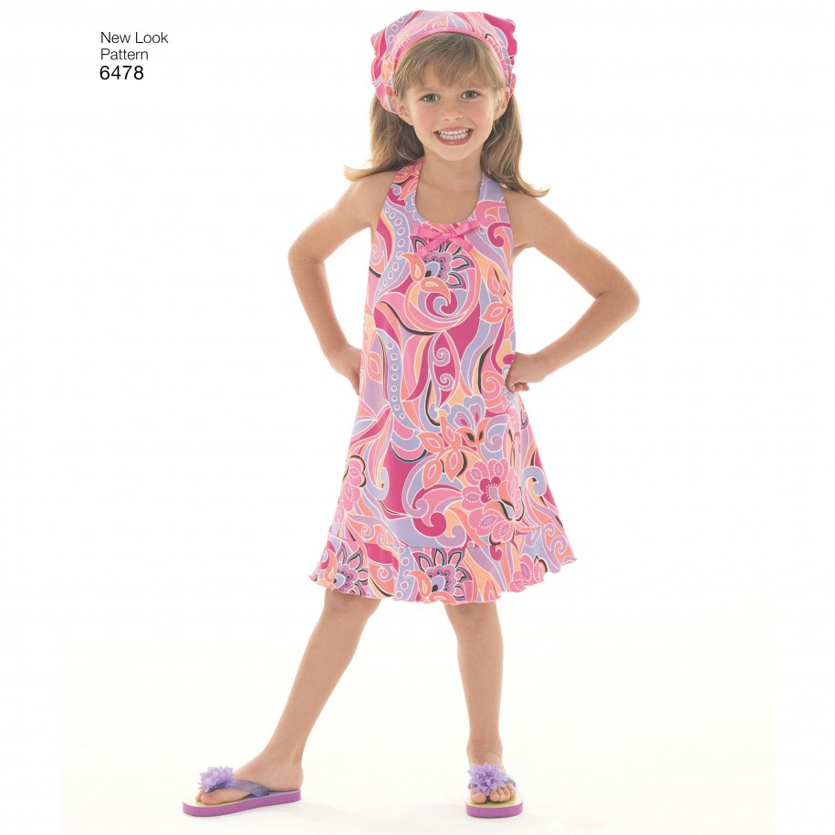 New Look Children's Dress N6478