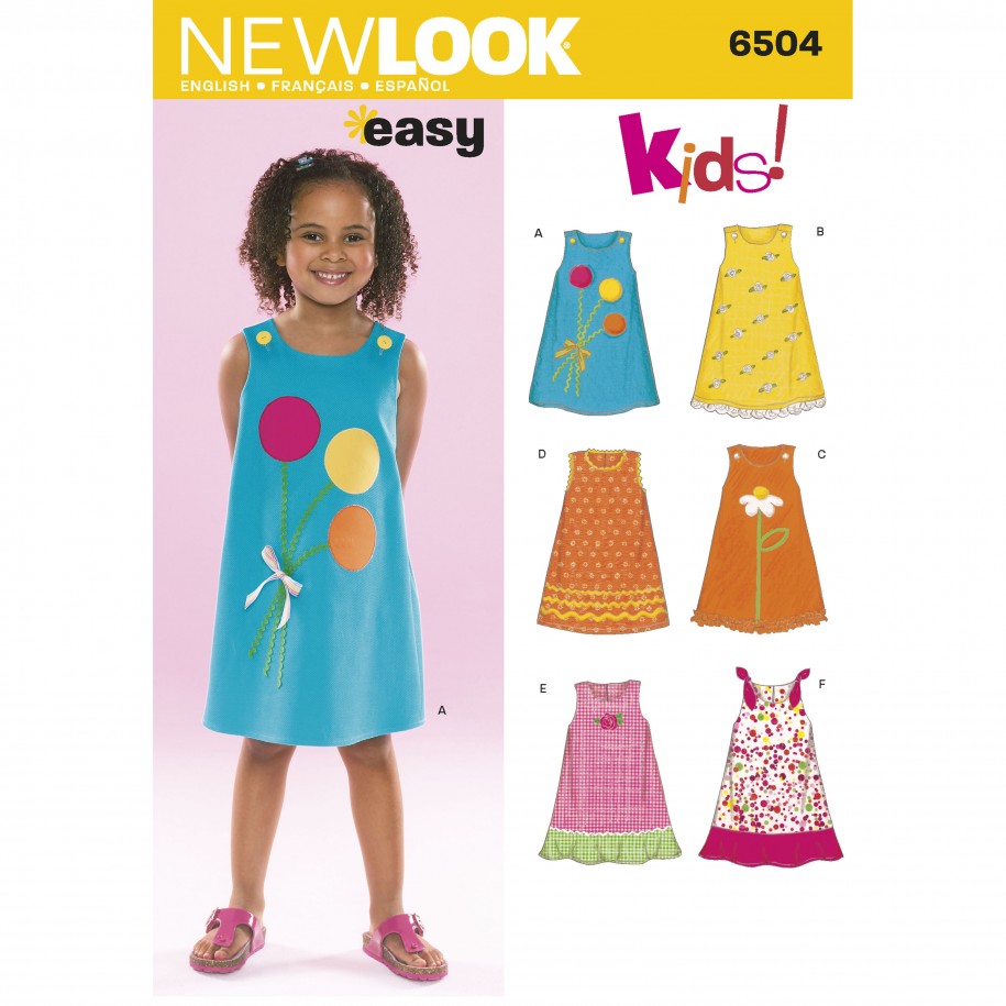 New Look Child Dress N6504