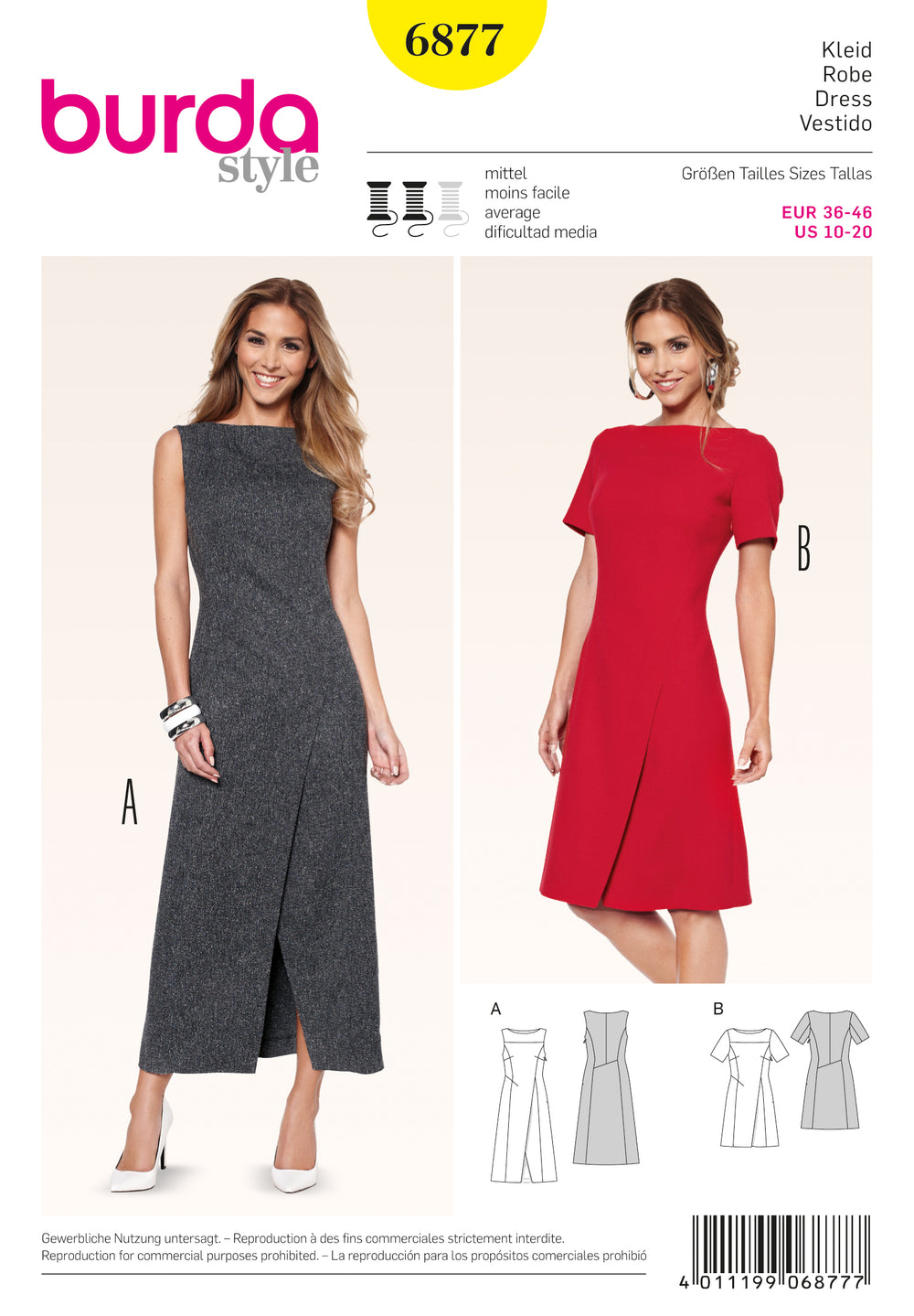 Burda Dresses 6877