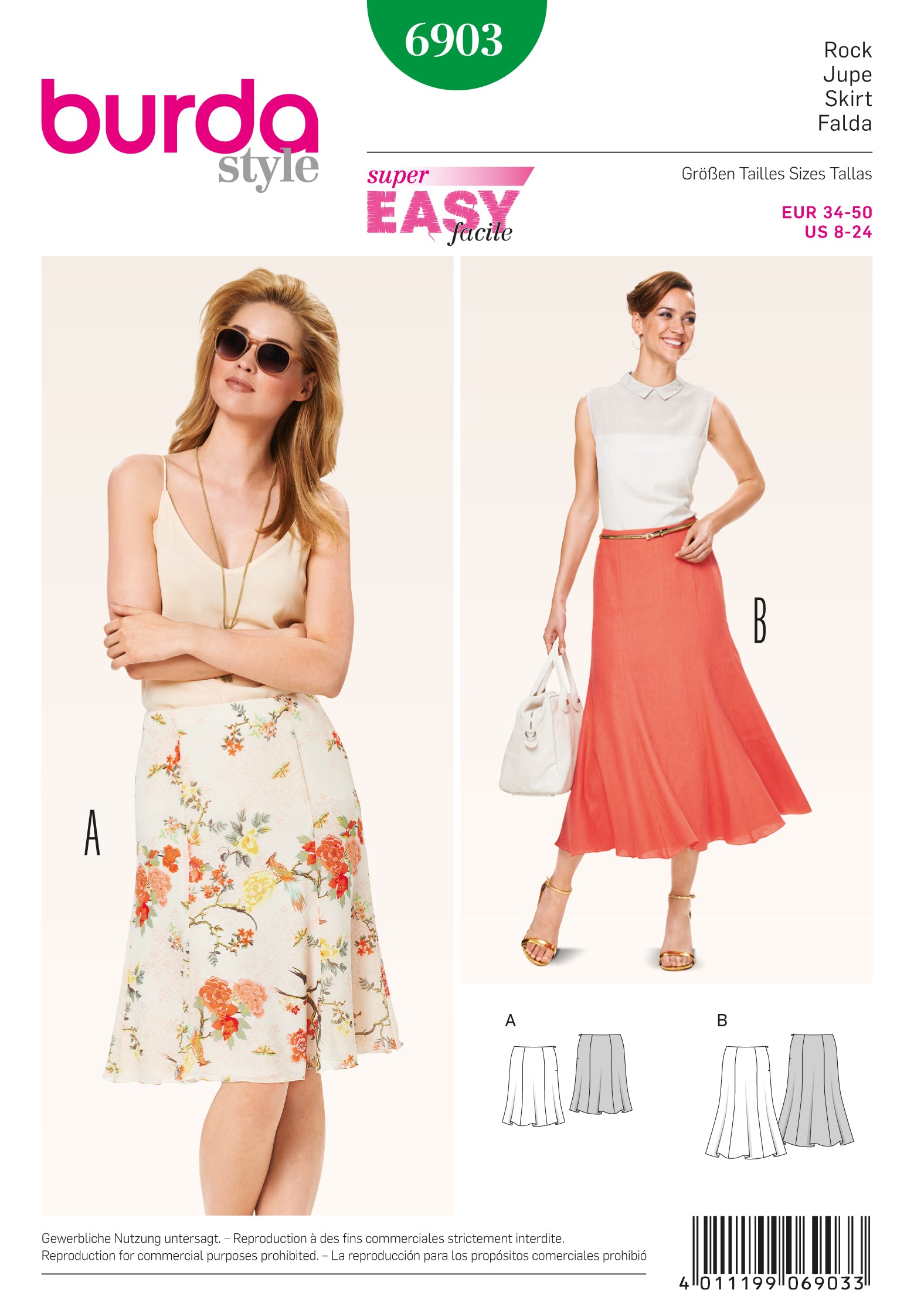 Burda Skirts 6903