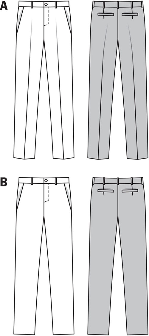 Burda Men's Trousers 6933