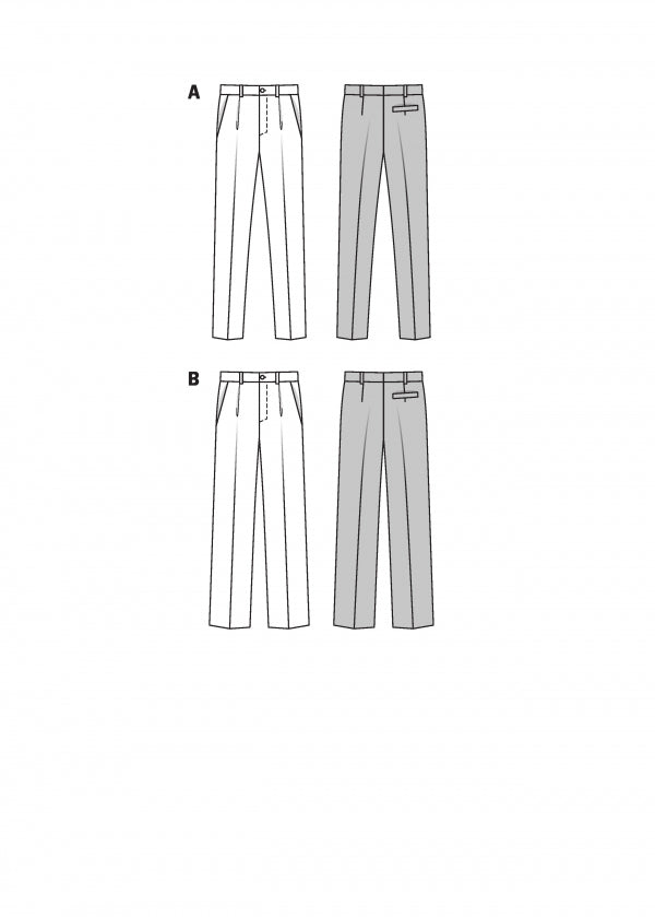 Burda Men's Trousers 7022