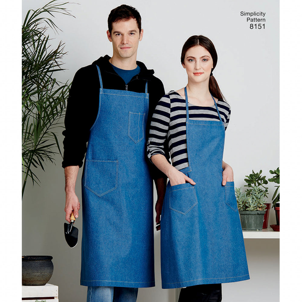 Simplicity Unisex/Child Aprons S8151