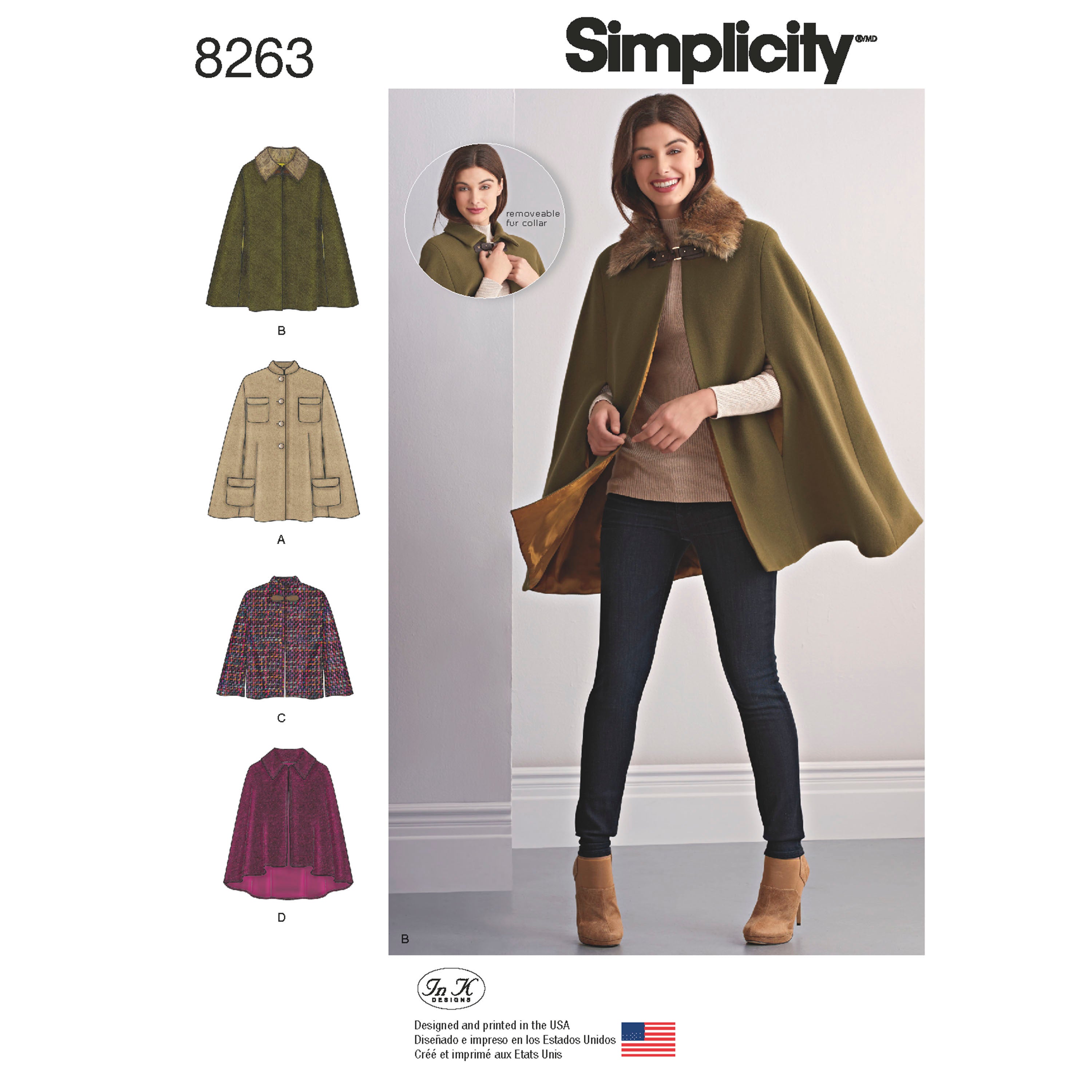 Simplicity Capes S8263